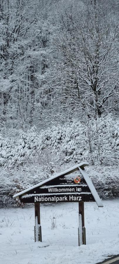 Ferienwohnung Zum Hirschen Herzberg am Harz Luaran gambar
